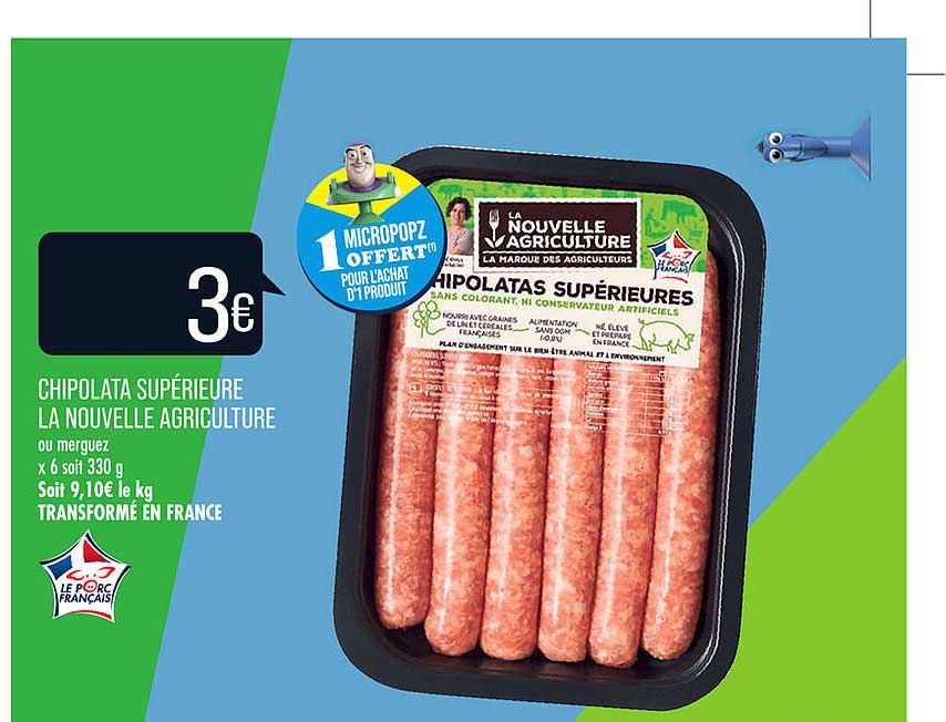 chipolata supérieure la nouvelle agriculture
