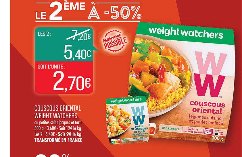 couscous oriental weight watchers