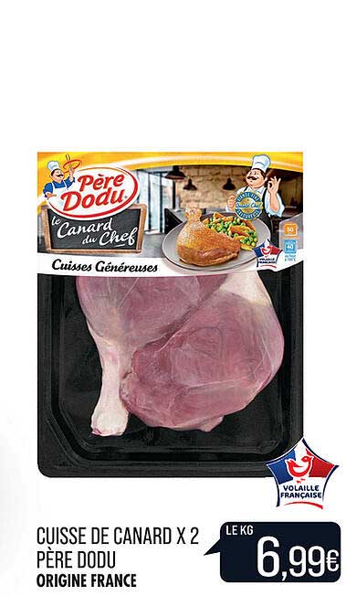 Cuisse De Canard X2 Père Dodu