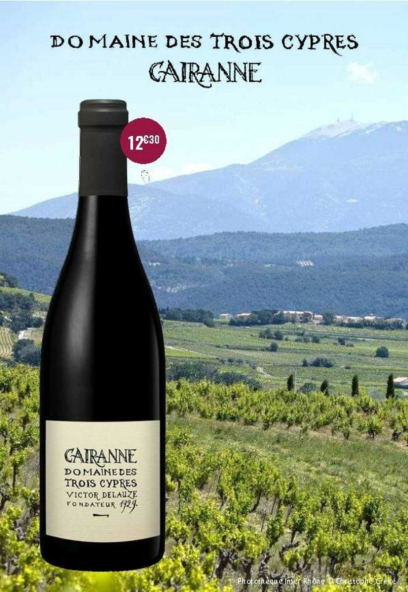 domaine des trois cyprès gairanne