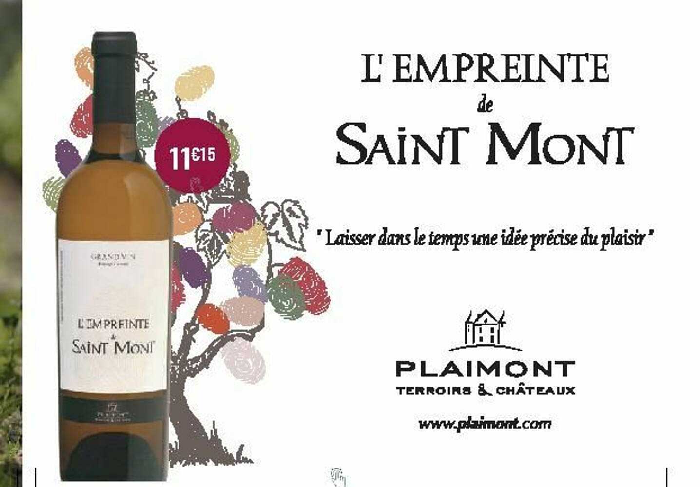 l'empreinte de saint mont