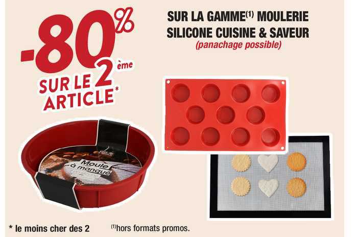 la gamme moulerie silicone cuisine & saveur