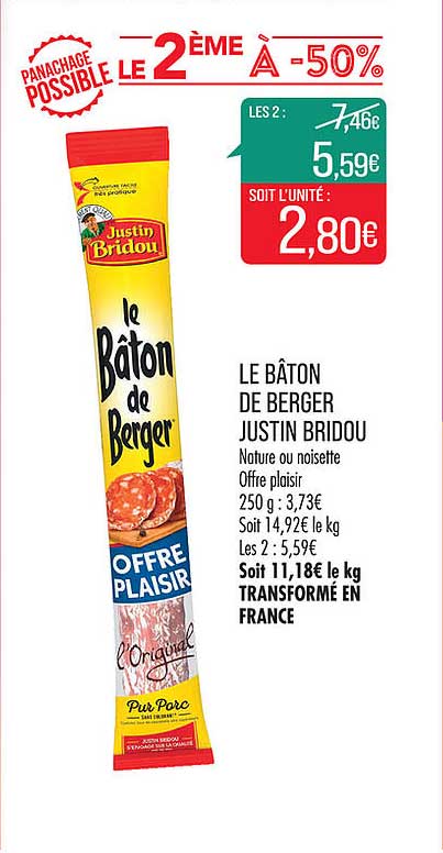 le bâton de berger justin bridou