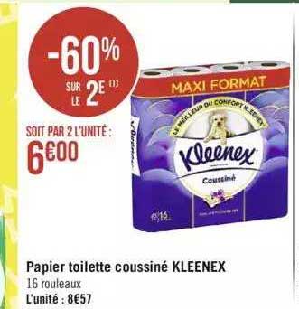 Papier Toilette Coussiné Kleenex