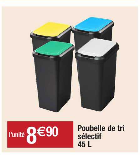 Poubelle De Tri Sélectif