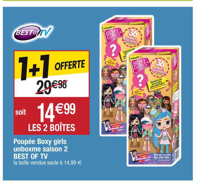 poupée boxy girls unboxme saison 2 best of tv