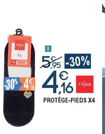 protège-pieds x4 tissaia