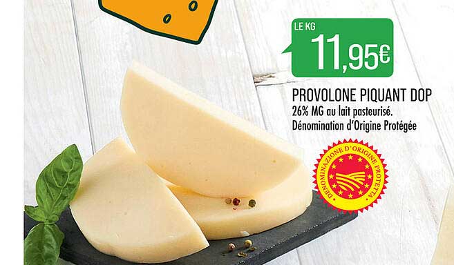 provolone piquant dop