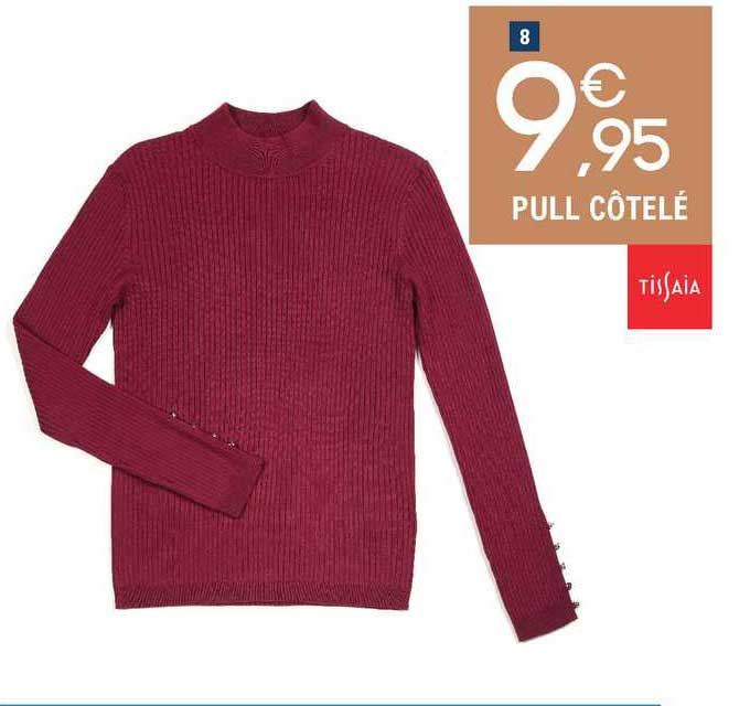 Pull Côtelé Tissaia