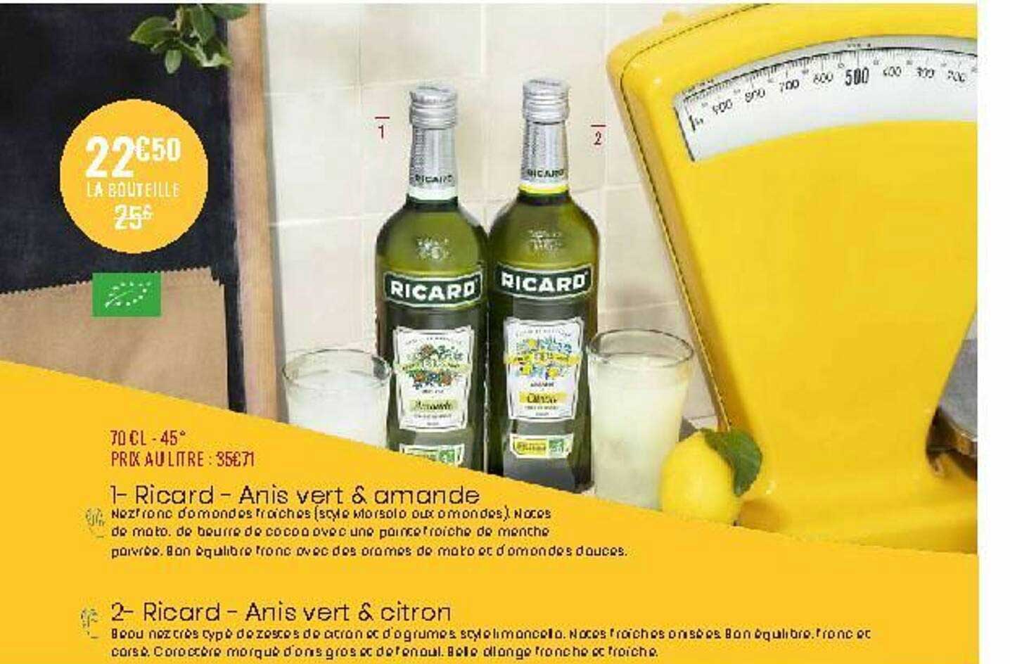 Ricard - Anis Vert & Amande, Ricard - Anis Vert & Citron