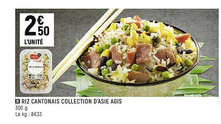 riz cantonnais collection d'asie agis