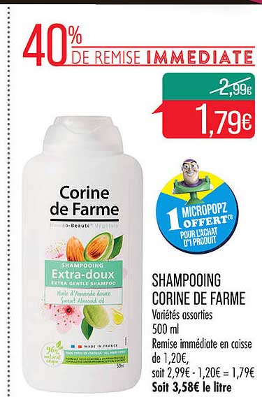 shampooing corine de farme
