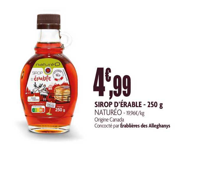 sirop d'érable - 250 g