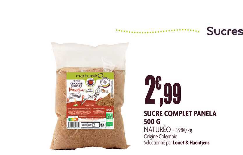 Sucre Complet Panela 500 G