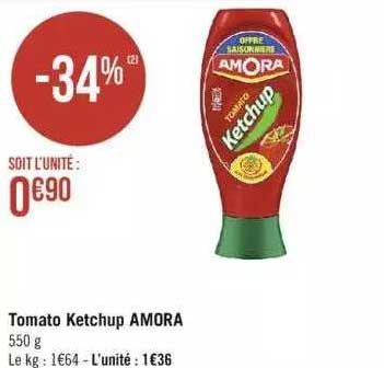 tomato ketchup amora