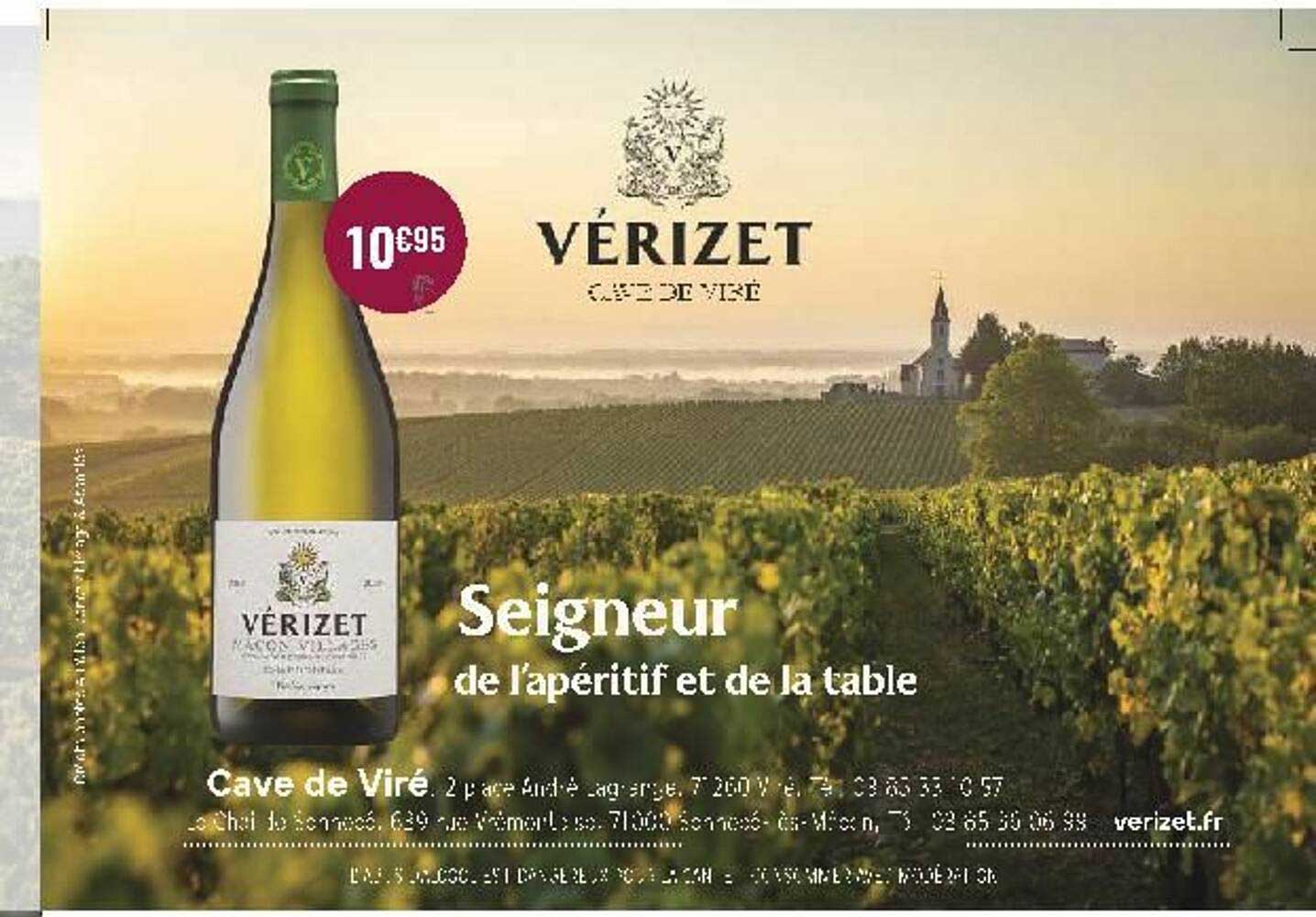 Vérizet Seigneur De L'apéritif Et De La Table