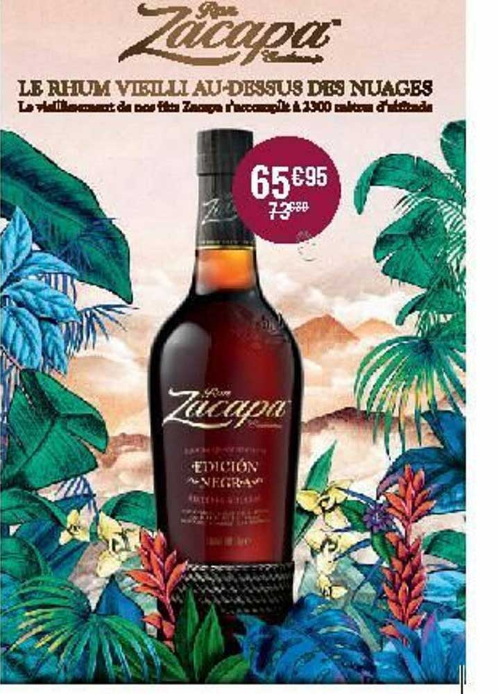 zacapa le rhum vieilli au-dessus des nuages
