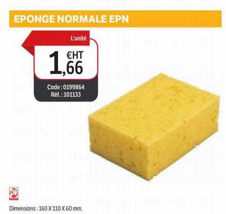 éponge normale epn