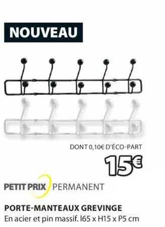 porte-manteaux grevinge