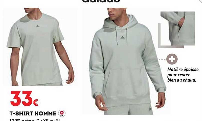 t-shirt homme adidas
