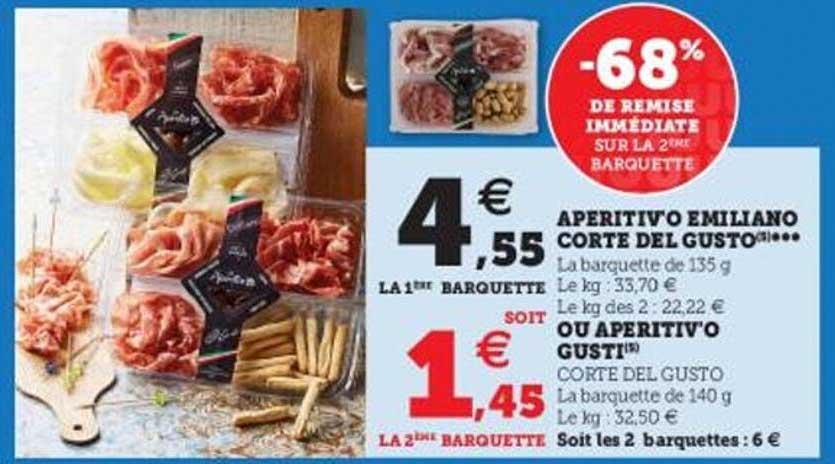 apéritivo émiliano corte del gusto ou apéritivo gusti