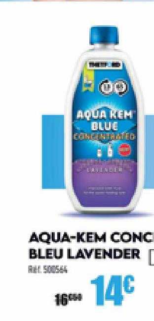 aqua-kem concentré bleu lavender