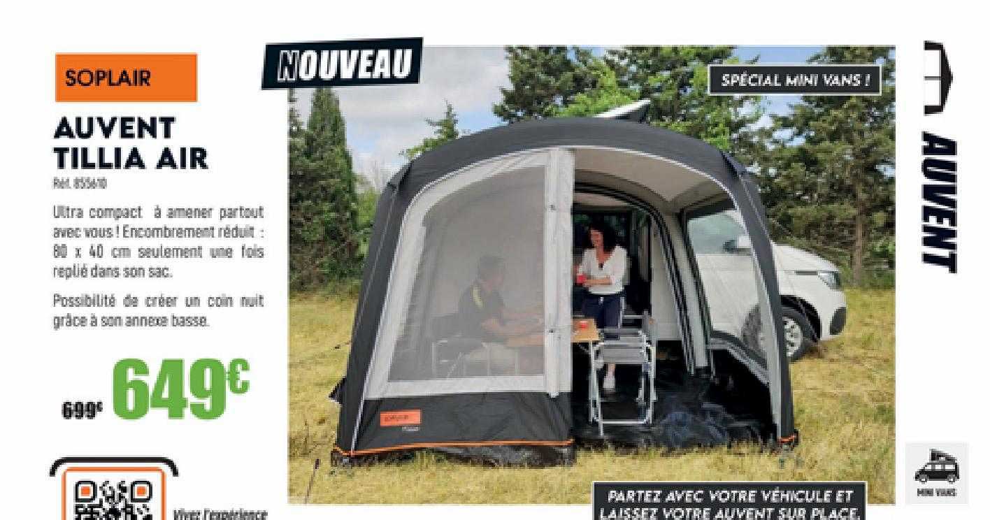 auvent tillia air soplair