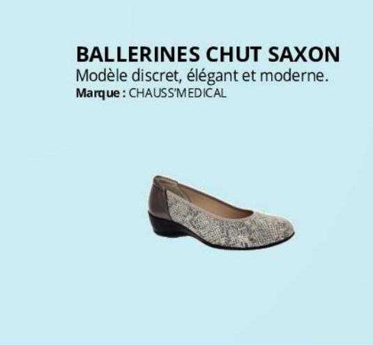 ballerines chut saxon chauss'medical
