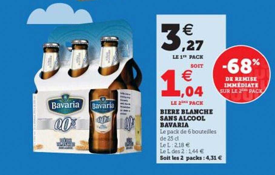 Bière Blanche Sans Alcool Bavaria