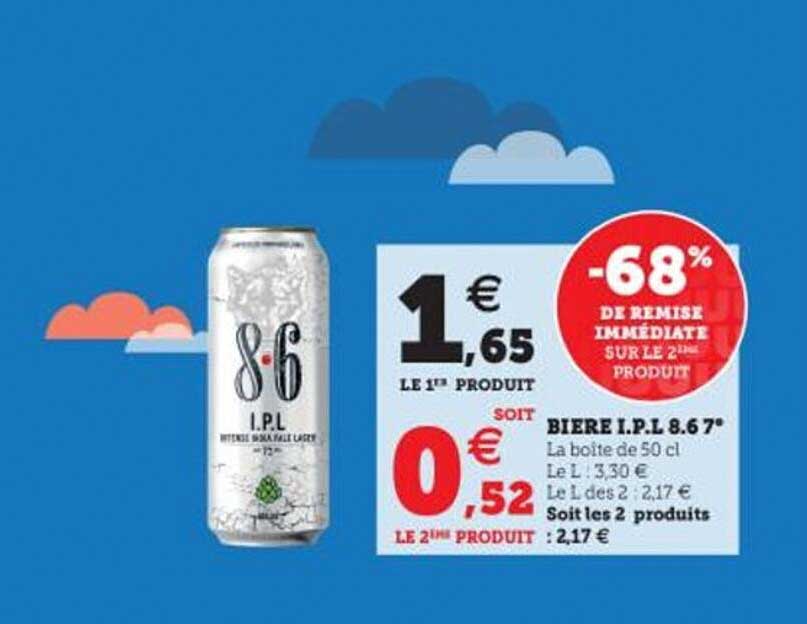 bière i.p.l. 8.6 7°