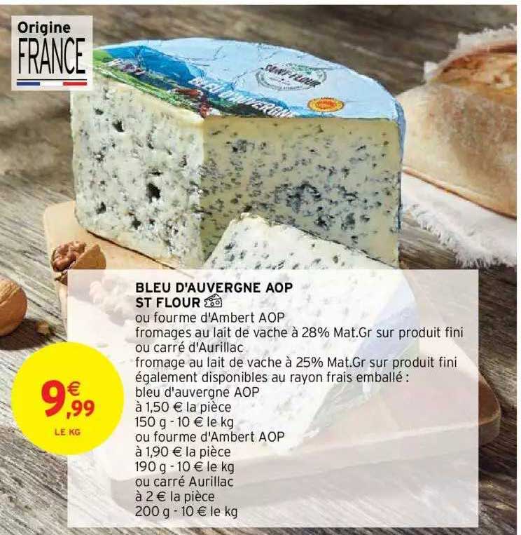 Bleu D'auvergne Aop St Flour