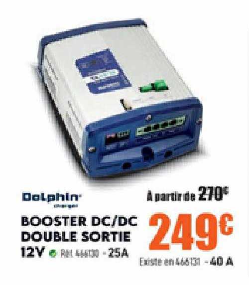 booster dc-dc double sortie dolphin