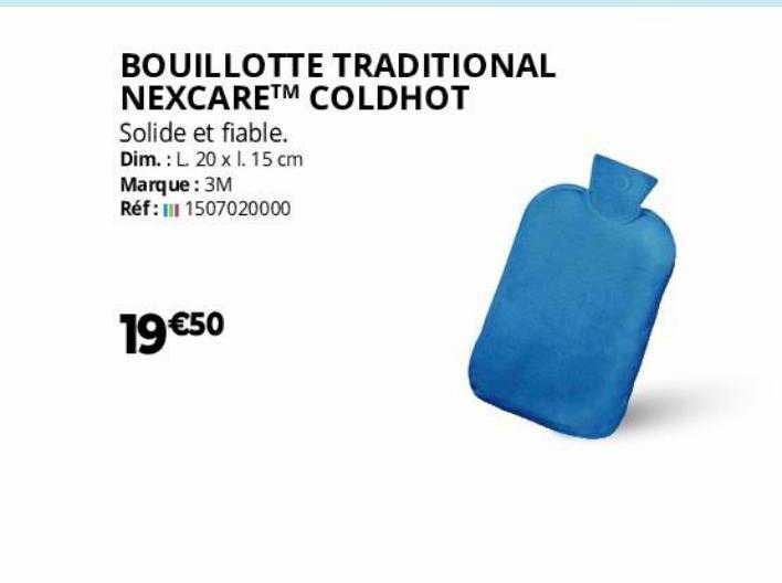 bouillotte traditional nexcare coldhot
