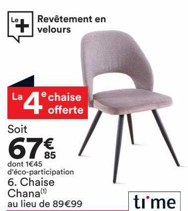 chaise chana time