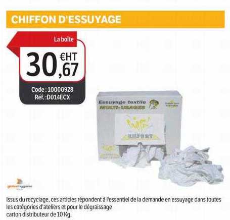 chiffon d'essuyage