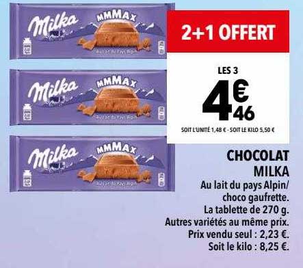 Chocolat Milka