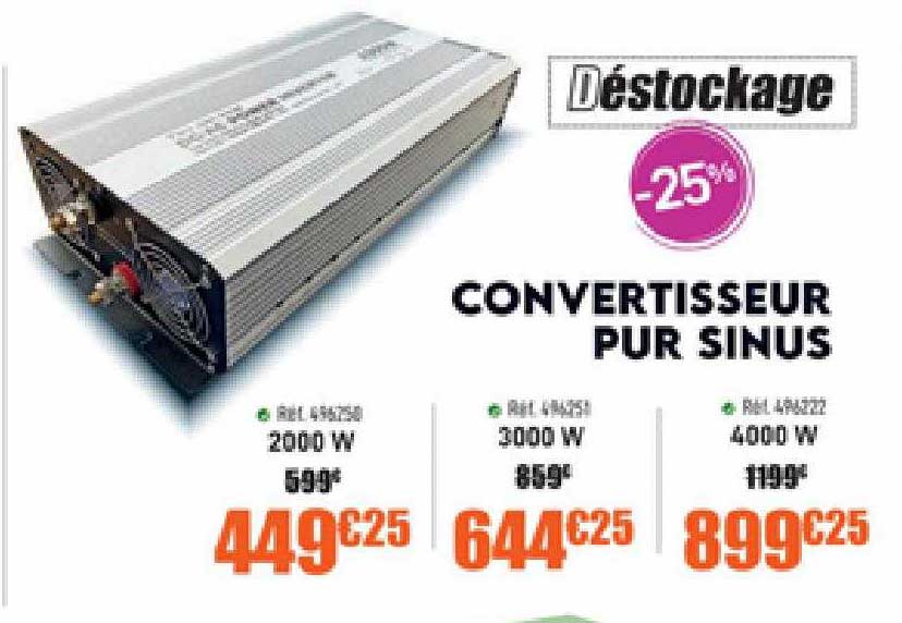 convertisseur pur sinus