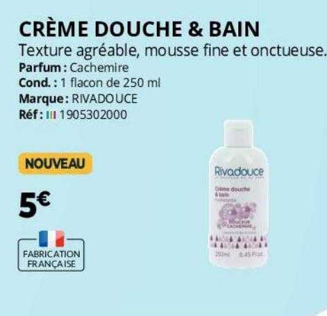 Crème Douche & Bain Rivadouce