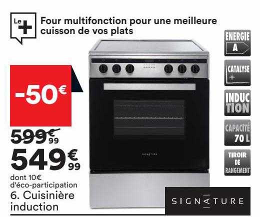 Cuisinière Induction Signature