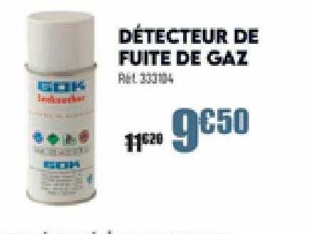 détecteur de fuite de gaz
