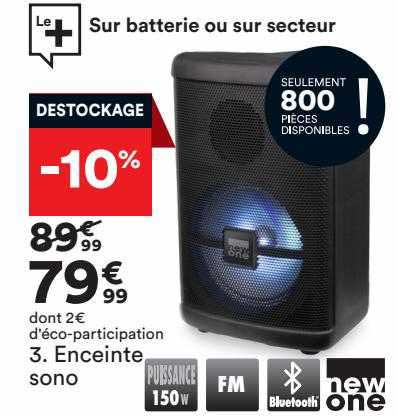 enceinte sono new one