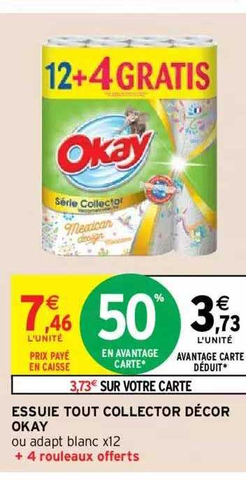 essuie tout collector décor okay