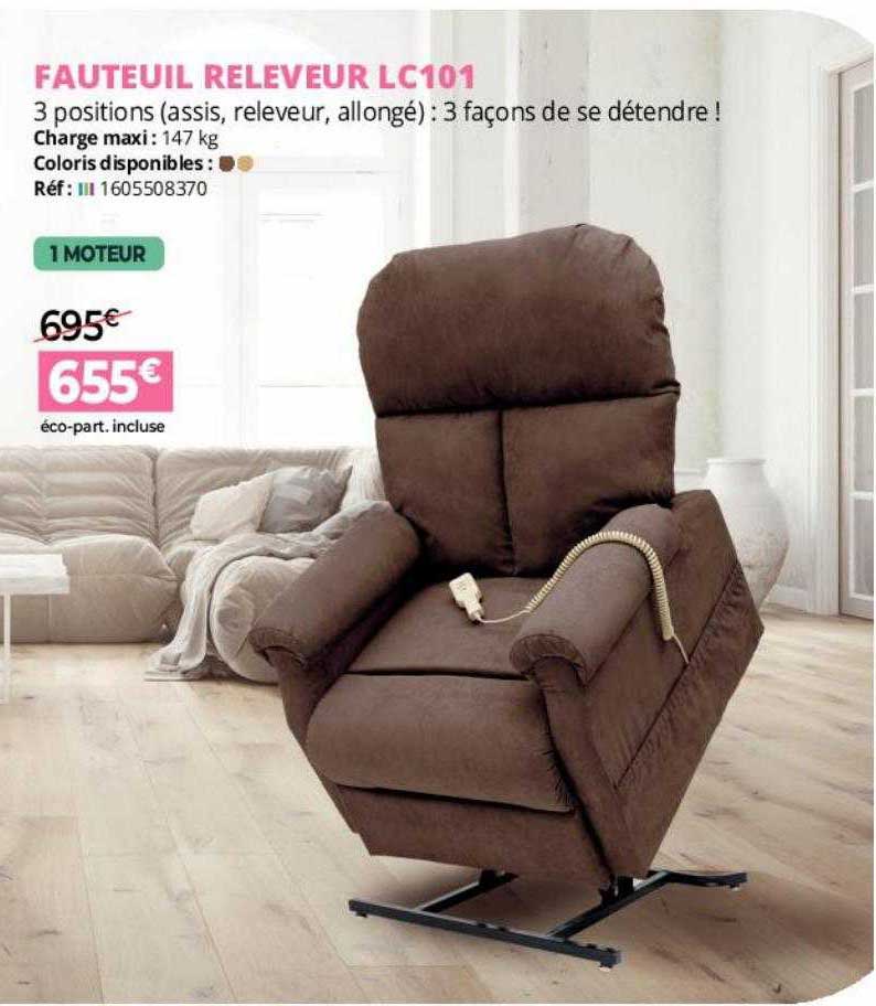 fauteuil releveur lc101
