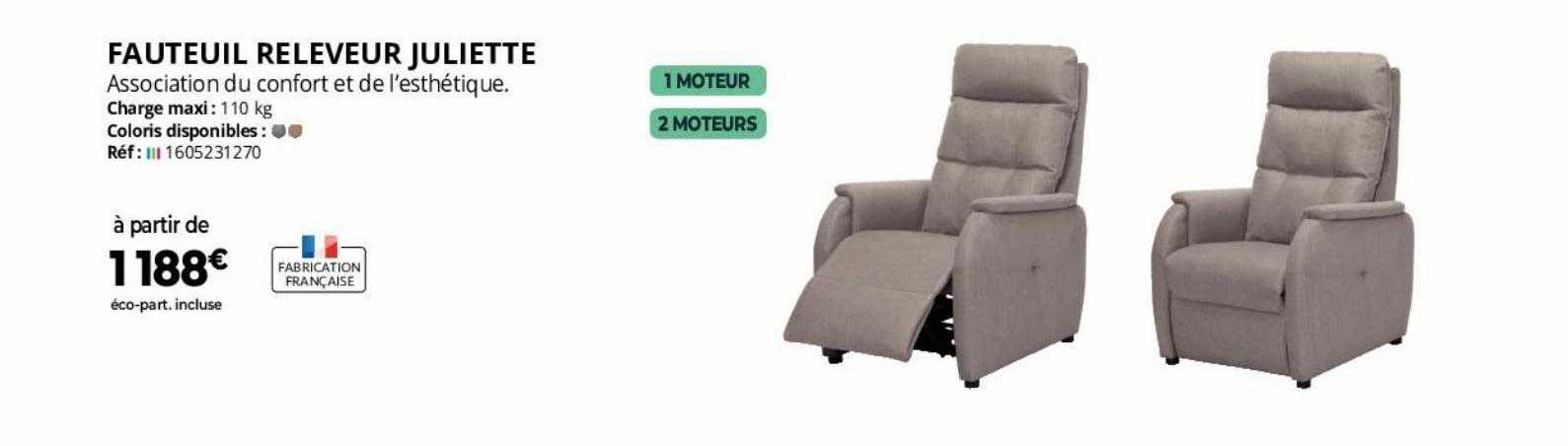 fauteul releveur juliette