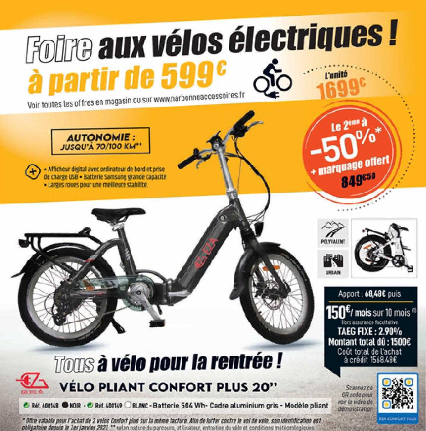 foire aux vélos électriques !