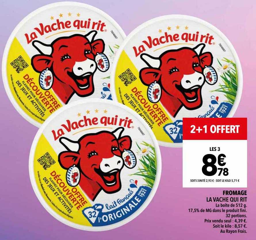fromage la vache qui rit