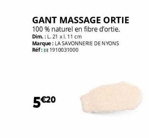 gant massage ortie la savonnerie de nyons