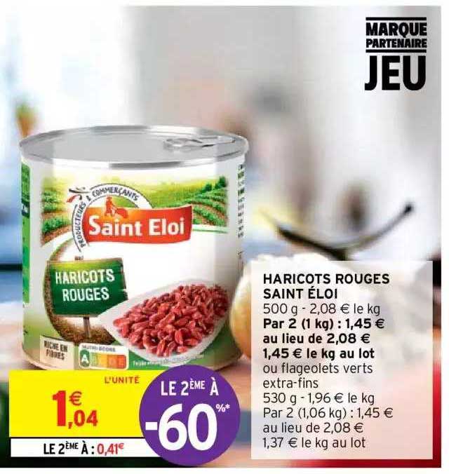 Haricots Rouges Saint éloi
