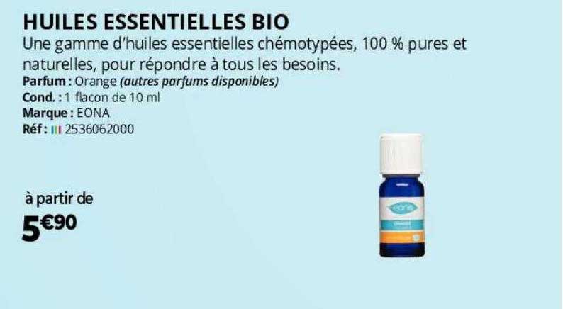 huiles essentielles bio