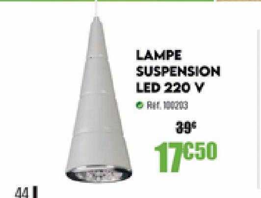 lampe suspension led 220v